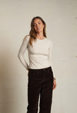 Jolie Sweater Rib LS Crew