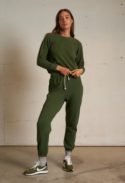 Ziggy Inside Out Fleece Shrunken Crew