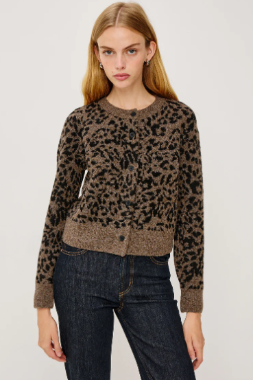 Matilda Animal Print Cardigan