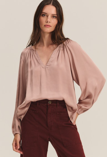 Lyla Satin Blouse