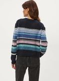 Aura Stripe Souffle Crew