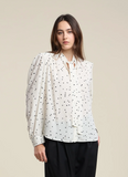 Alma Polka Dot Blouse