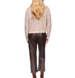 Cotton Chunky Twist Crop Cardigan