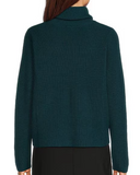 Italian Merino Turtleneck Top in Regenerative Wool