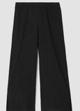 Woven Plisse Wide Ankle Pant