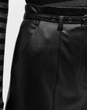 Analise Vegan Leather Cropped Pants