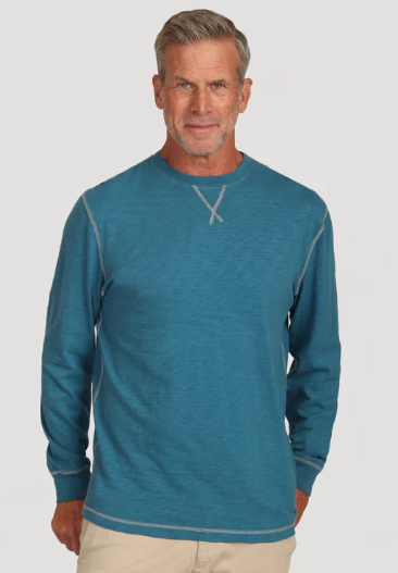 Heritage Slub Long Sleeve Crew