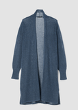 Organic Linen Cotton Cord Long Cardigan