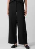 Washable Flex Ponte Wide Full Length Trouser
