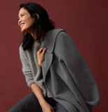 Doubleface Wool Cloud Short Trench Coat