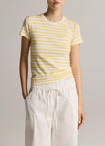 Stripe Shrunken 90s Tee
