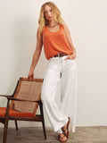 The Linen Marine Wide Leg