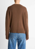 Wool-Cashmere V-Neck Sweater