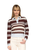 Cashmere Slim Fit Stripey Polo