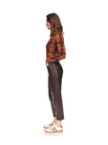 Cashmere Checkered Crew
