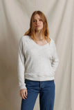 Brielle Brushed Mohair VNeck