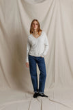 Brielle Brushed Mohair VNeck