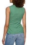 Ribbed Ruched Tank