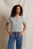 Cleo French Terry Short Sleeve Sweatshirt