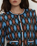 Sylvane Argyle Cardigan