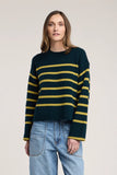 Lucia Cotton Cashmere Stripe