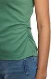 Ribbed Ruched Tank