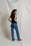 Daphne Rib High Neck Tank