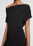 Off Shoulder Midi Dress