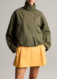 Sculpted Parachute Jacket