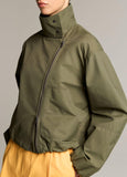 Sculpted Parachute Jacket