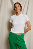 Fitz Viscose Rib Tee