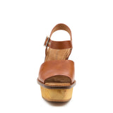 Groove Platform Heel