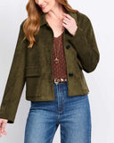 Avid Faux Suede Jacket