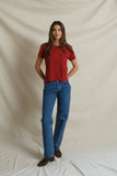 Harley Cotton Boxy Crew