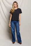 Harley Cotton Boxy Crew