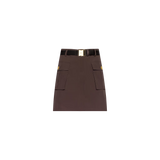 Norene Windbreaker Mini Skirt