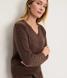 Mandy Knit V-Neck Pullover