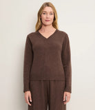 Mandy Knit V-Neck Pullover