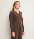 Mandy Knit V-Neck Pullover