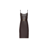 Halia Buckle Midi Dress
