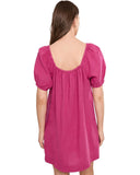 Tabitha Sq Neck Woven Linen Dress