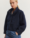 Sherpa Reversible Crop Jacket