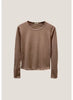 Kelly Pointelle Long Sleeve Tee