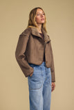 Lux Sherpa Crop Jacket