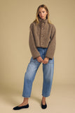 Lux Sherpa Crop Jacket