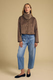 Lux Sherpa Crop Jacket