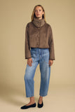 Lux Sherpa Crop Jacket