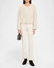Wool Fluff Round Neck Jacket