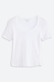 Cecile Pointelle Short Sleeve Tee