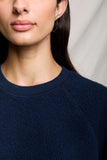 Oversized Ziggy - inside out fleece long sleeve shrunken crewneck sweatshirt